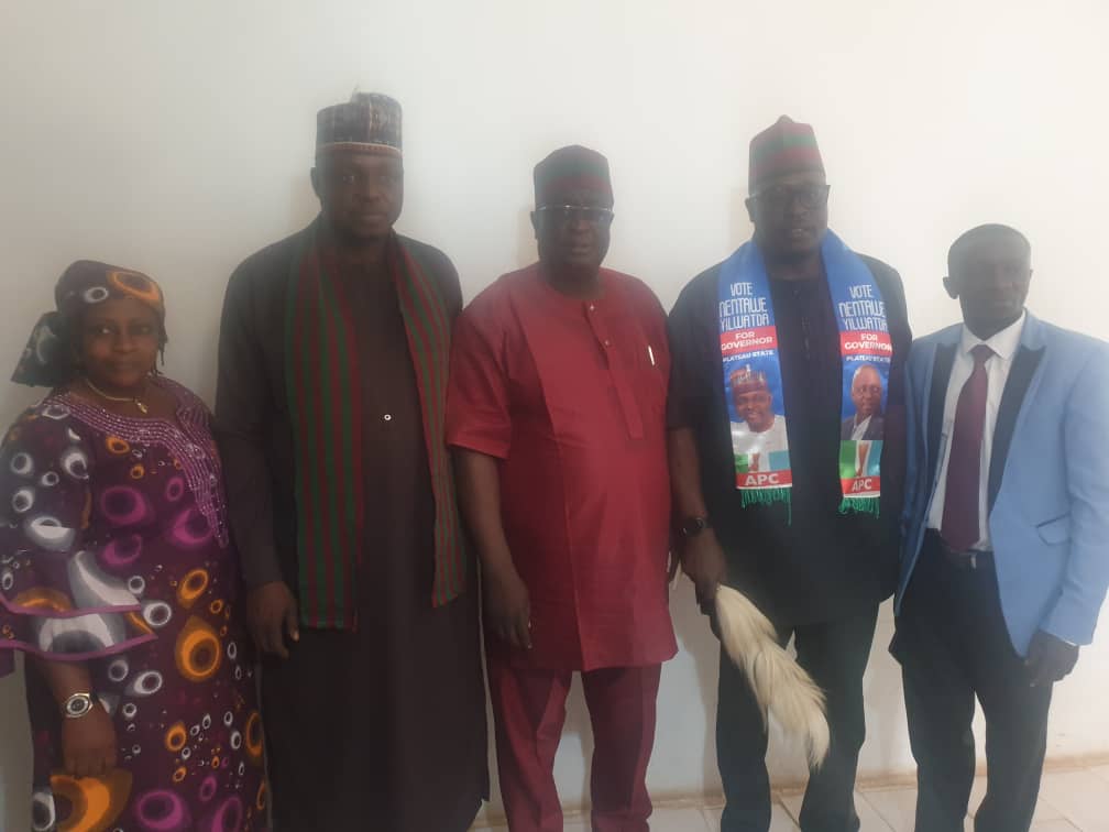 Read more about the article PLATEAU STATE APC GUBERNATORIAL CANDIDATE DR NENTAWE GOSHUE YILWATDA PRESENTS RUNNING MATE TO BEROM NATION