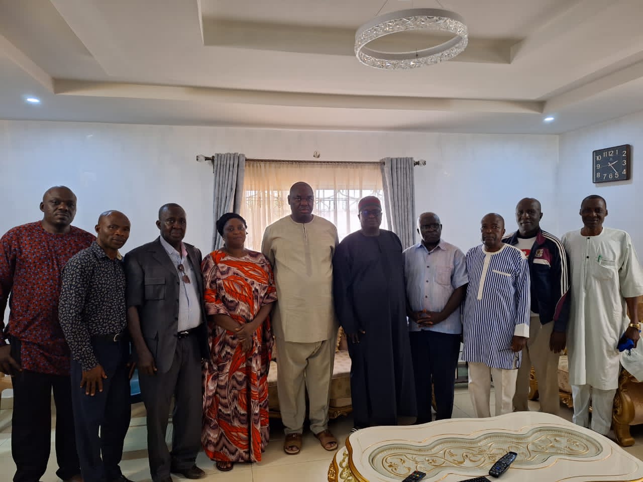 BECO COMMISERATES WITH AMB CHRIS GIWA OVER THE DEATH OF HIS FATHER